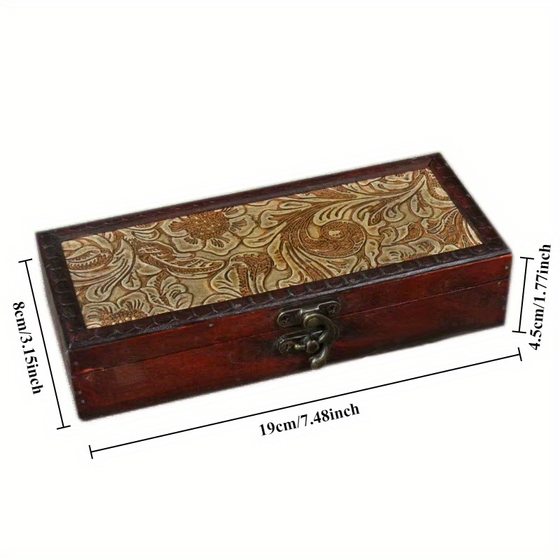 Retro Desktop Miscellaneous Box for Jewelry Storage