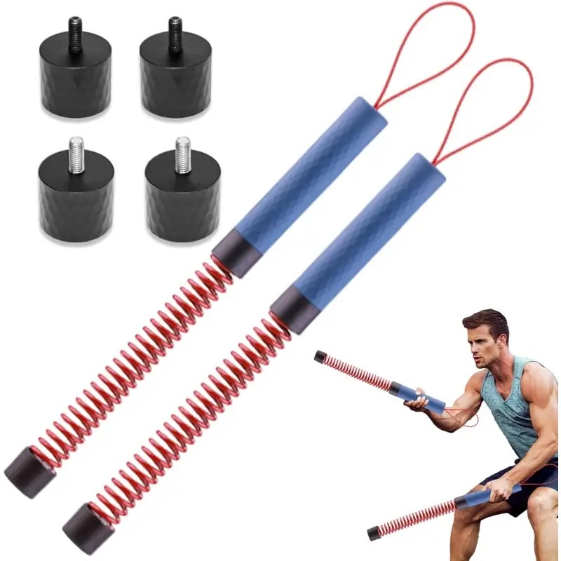 Temu 2pcs adjustable weight battle rope with sturdy handles