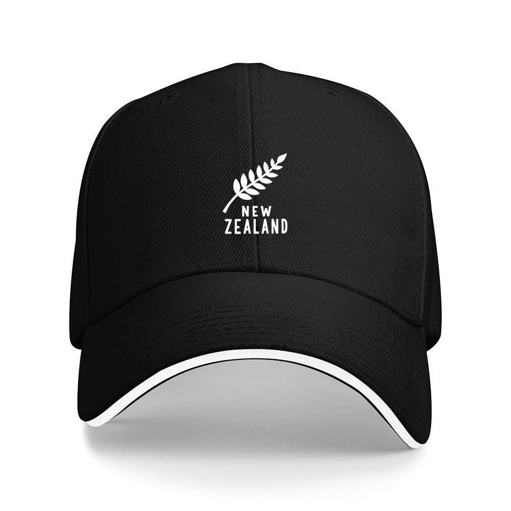 TEMU 1pc With "new Zealand" Text, Adjustable Baseball , Trucker Hat, Unisex., Holiday Accessory, Outdoor Accessory, Trucker , Sporty Style, Durable ,