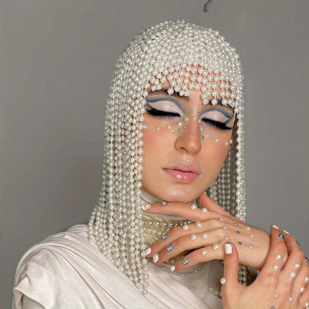 High-End Tassel Headpiece for Brides