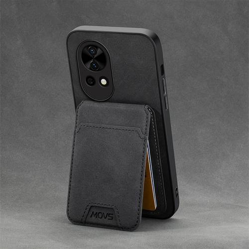 phone case shock absorbing phone case with card holder suitable for huawei nova 12 pro nova 12 lite nova 11 protective cover nova 12s nova 11 pro 12 coverage nova pro 10 se nova9 durable material premium protective case