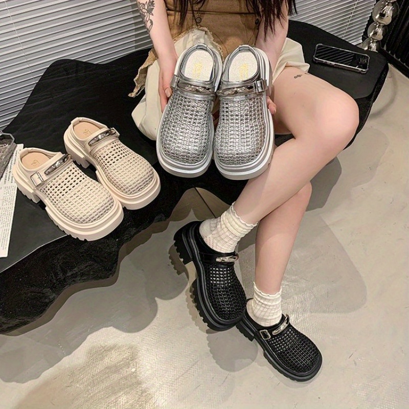 Zapatos CuÃ±as Mujer Cerradas Zapatos Cuña Tejidos Mujer Calzado