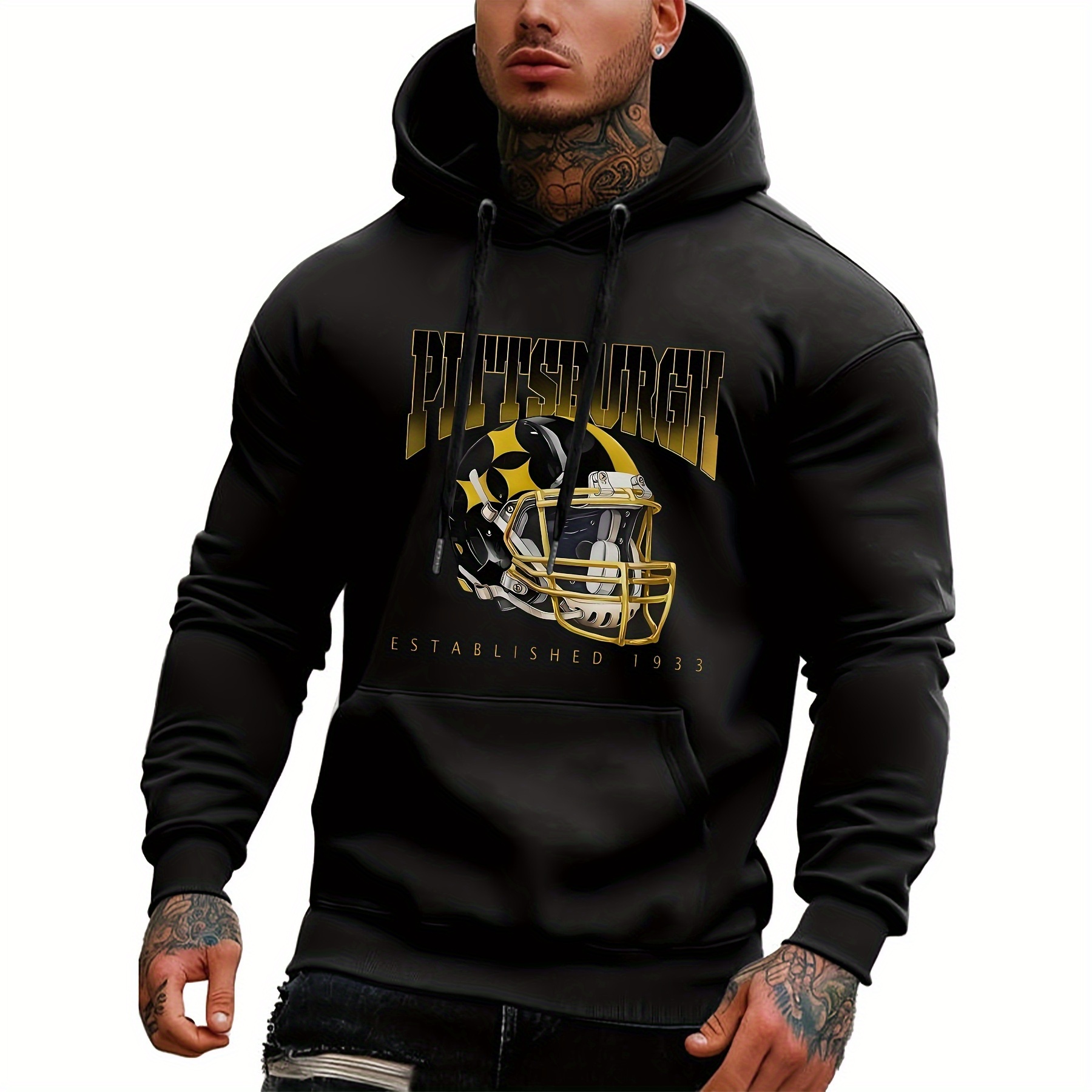 

1pc - Long Sleeve , Pattern, Polyester , ,