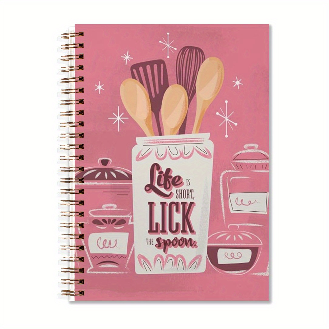 

Lick " Notebook - Perfect Gift , Office & School Supplies, 5.5x8.3in With 50 Pages, Room Decor