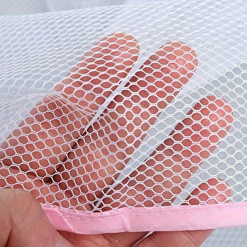 2 piezas Bolsas de red multifuncionales para secado y almacenamiento de ropa, una herramienta especial para secar y cuidar almohadas y juguetes, perfectas para el hogar y viajes para ahorrar espacio. También se puede utilizar como accesorio para la lavandería, caja de almacenamiento colgante, bolsas de lavandería