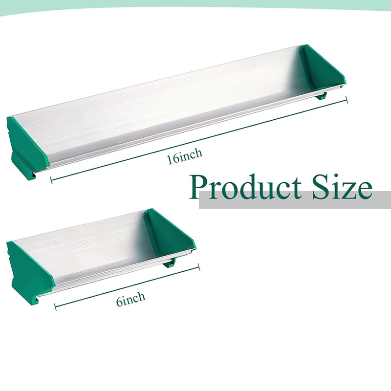 2pcs Dual Edge Aluminum Emulsion Scoop Coater for Screen Printing