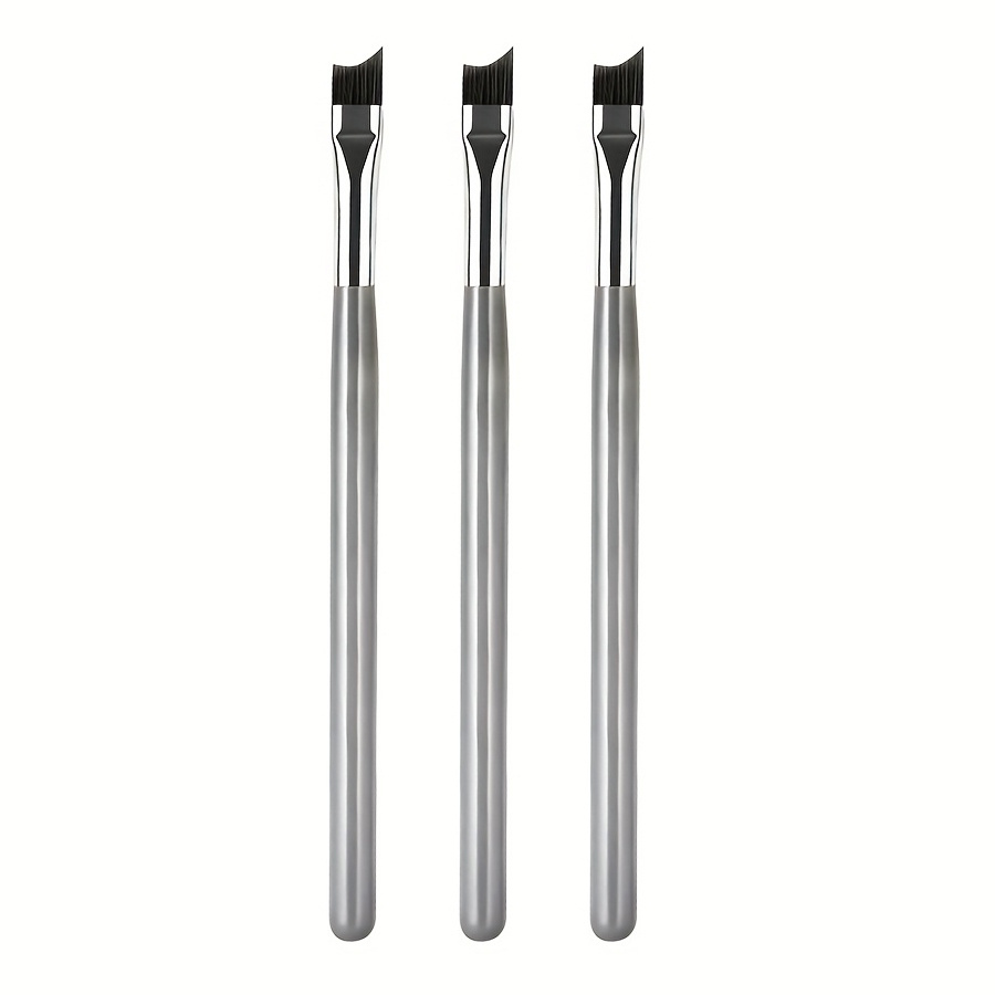 TEMU Nail Art Pinsel: gepresste Kupferkappe mit gefrosteter Acrylstange. Ergonomisches Design mit ultraweichen Borsten für makellose Maniküre,