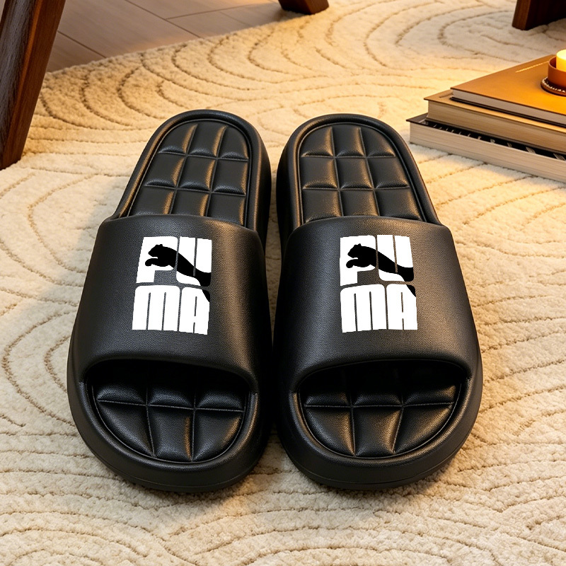 TEMU 1 Pair Silhouette Plus-size Slippers, Campus Slippers, Dormitory Slippers, Vacation Sandals, Beach Sandals, Couple Sandals, Multifunctional And
