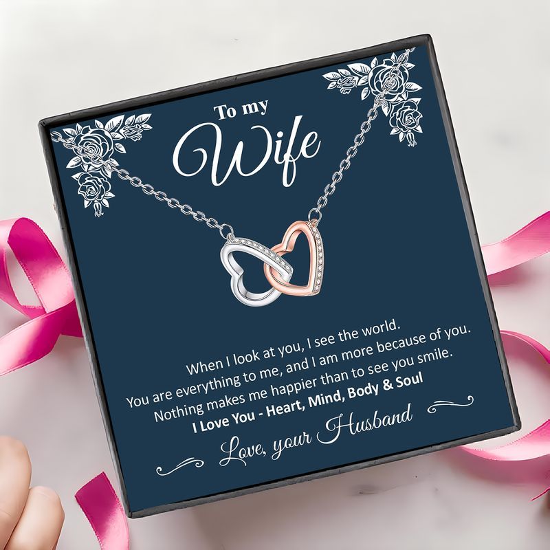 jit gift box heart heart necklace wife romantic anniversary Temu