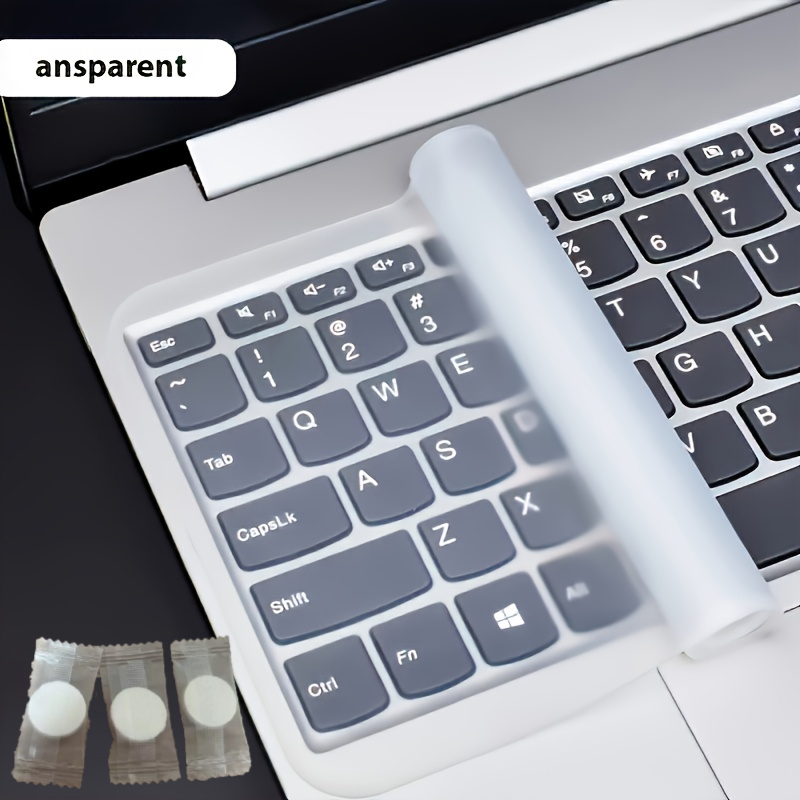 TEMU Ultradunne toetsenbordbeschermfolie, zeer gebruiksvriendelijk, geschikt voor 12-14 inch laptops, duurzame en antislip toetsenbordhoes, ideaal