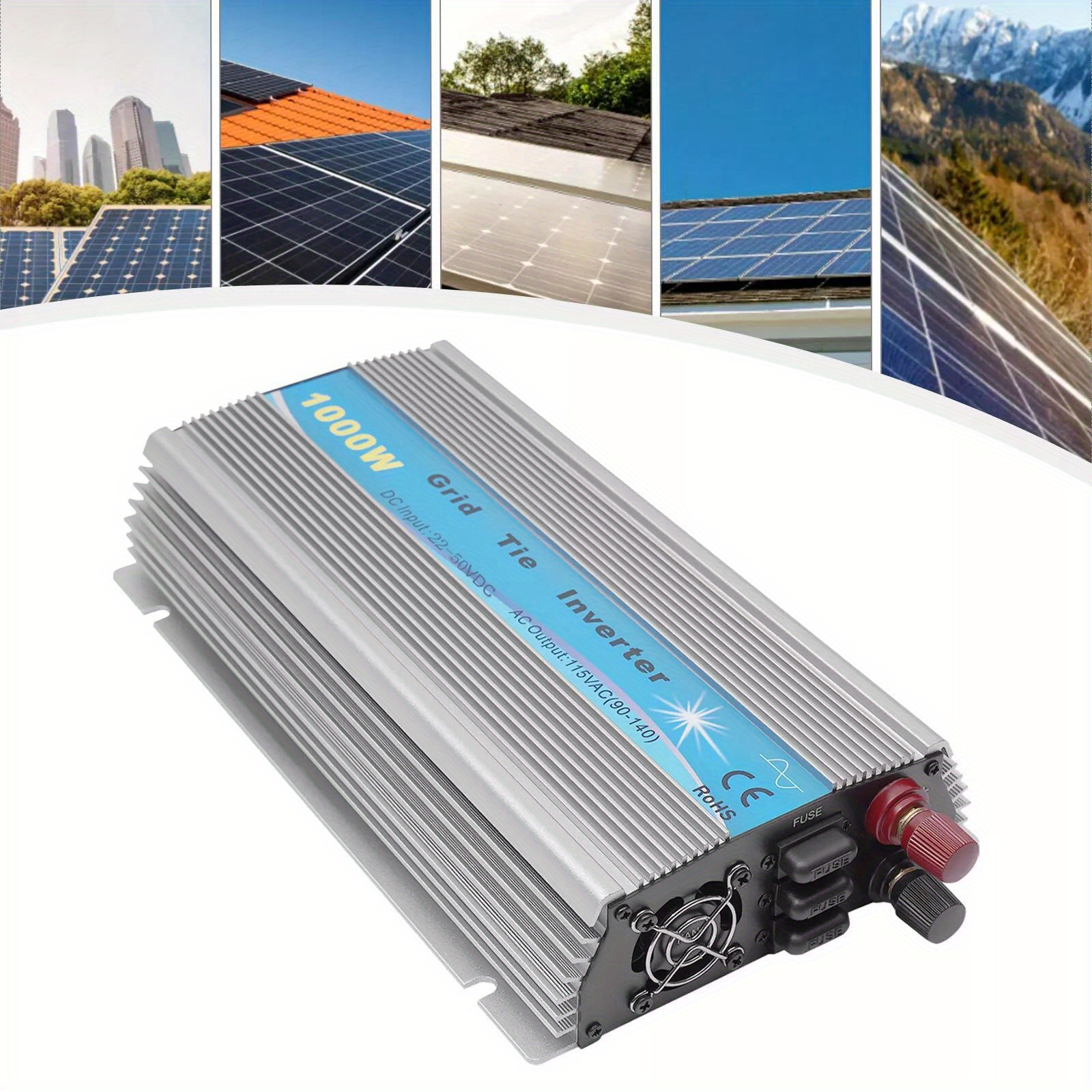 300W/350W/500W Off Grid Solar Inverter, Grid Tie Micro Inverter MPPT