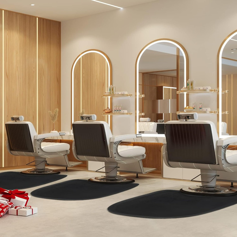 x hair cutting floor mat stylist stand thick Temu