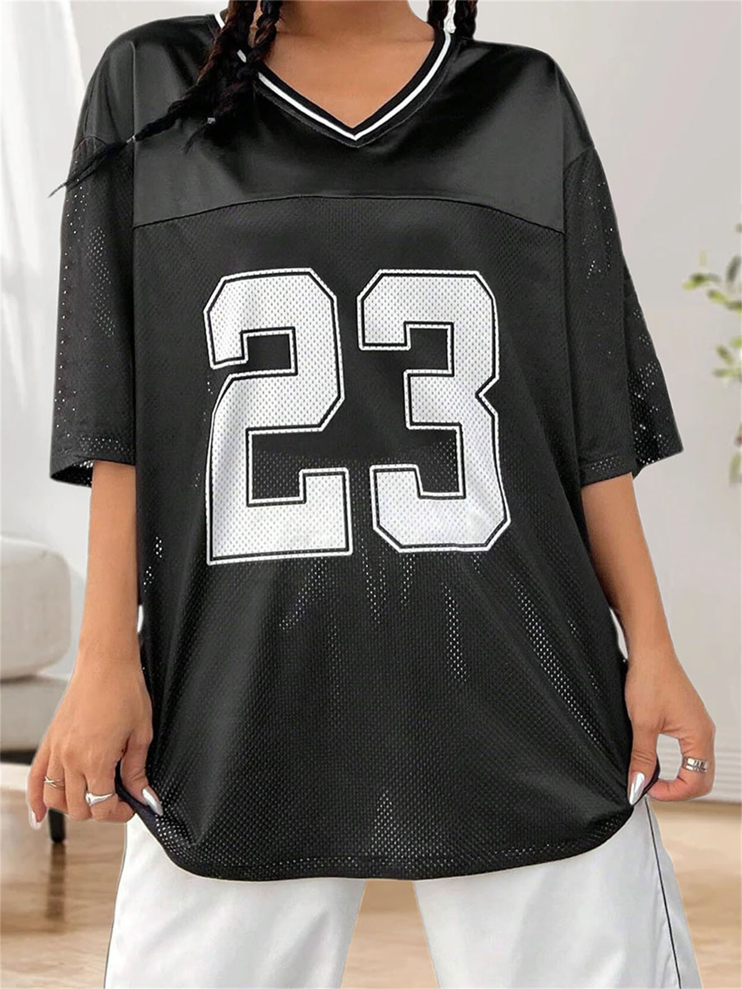 シャツ XG x YUEQI QI Football Oversized Tee XG x YUEQI QI Football Oversized Tee
