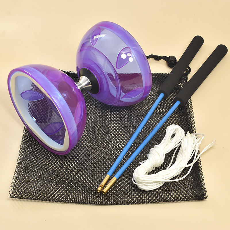 Yoyo Chino De Goma TPU Con Palos Y Cuerda – Juguete De Habilidad Portátil Para Niños Principiantes