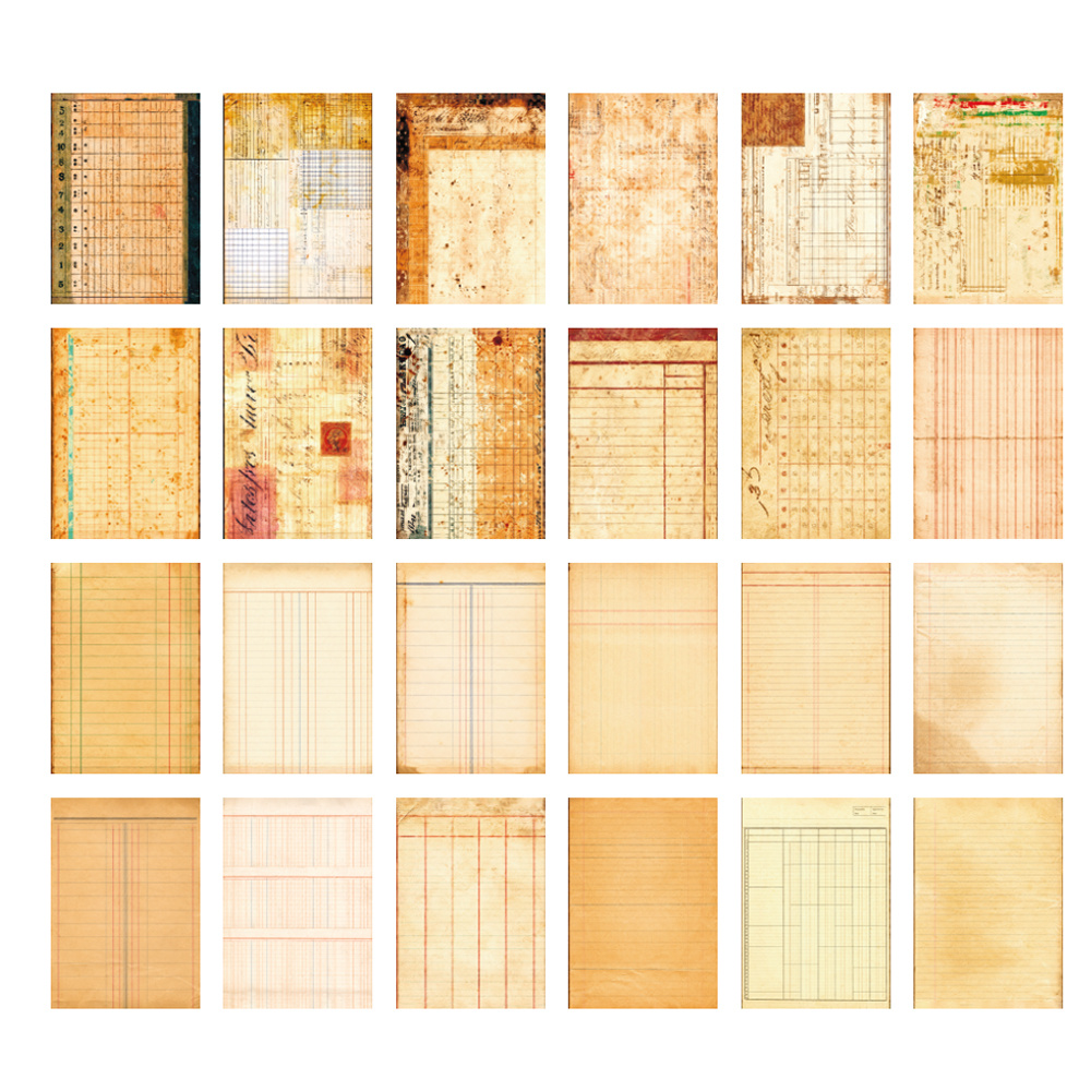 TEMU 48 Sheets/pack Vintage Washi Paper Sticker Paper Decorative Stickers Junk Journal Supplies Hand Account Collage Stickers Holiday Decorations