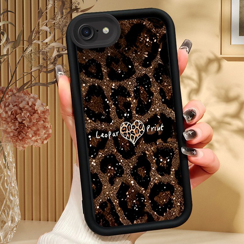 TEMU Phone Case: Suitable For Leopard Print Iphone (2022) Case (2020) Trendy Brand 16e/6s Anti-drop Soft/7th Gen Phone Case