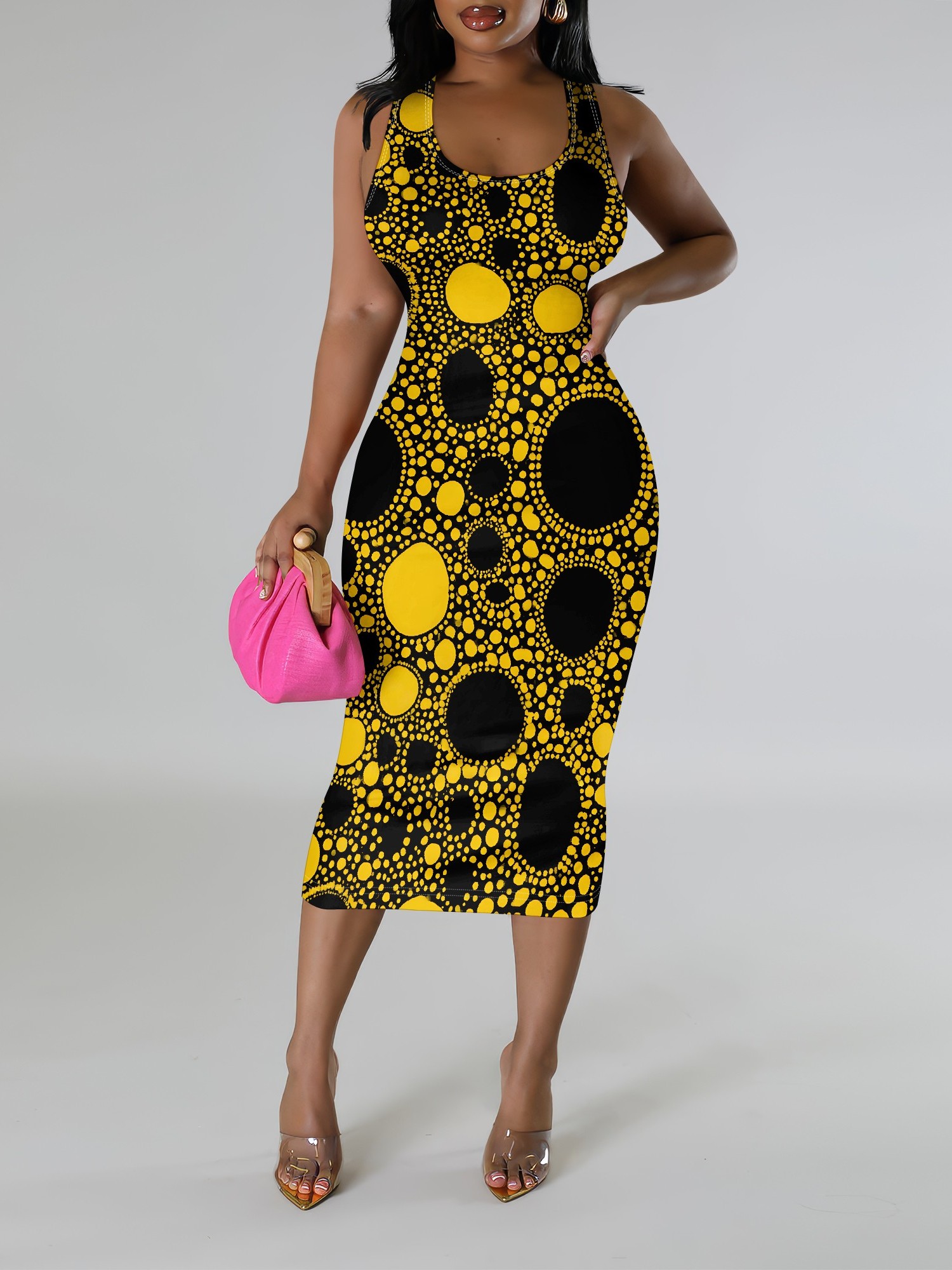 praya fleur crochet midi dress Annalise Floral Halter size:12 Breezy and sophisticated CM20sitewide Chelsea — Custom-Made Mermaid