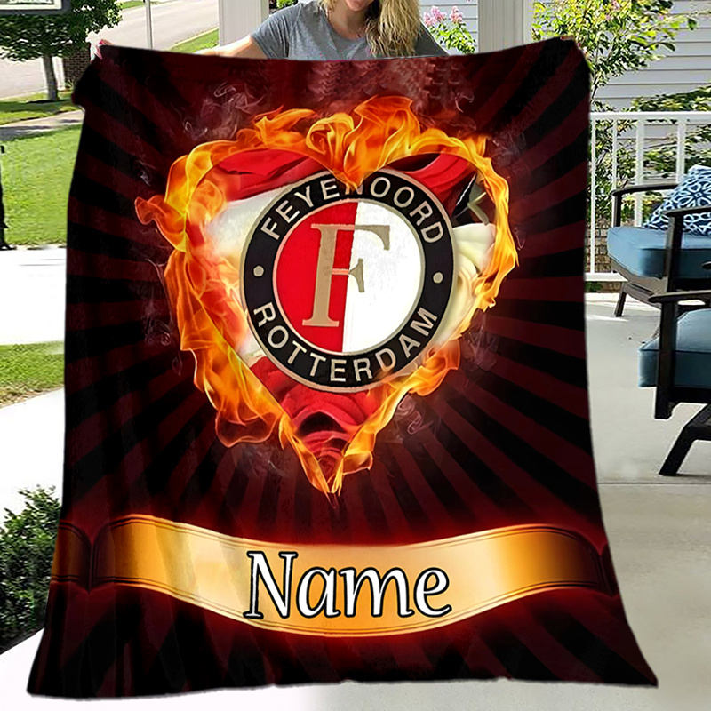 

Custom Name Blanket - Soft Flannel, Machine Washable For All - Home Decor, Bed, Sofa, Car Travel & Camping - Ideal Christmas Or Birthday Gift, Contemporary Style