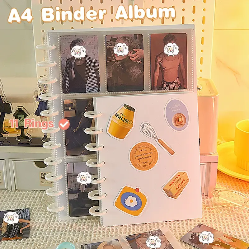 180 pockets a4 binder album mushroom rings 11 holes loose - Temu Malta 180 pockets a4 binder album mushroom rings 11 holes loose - Temu Malta