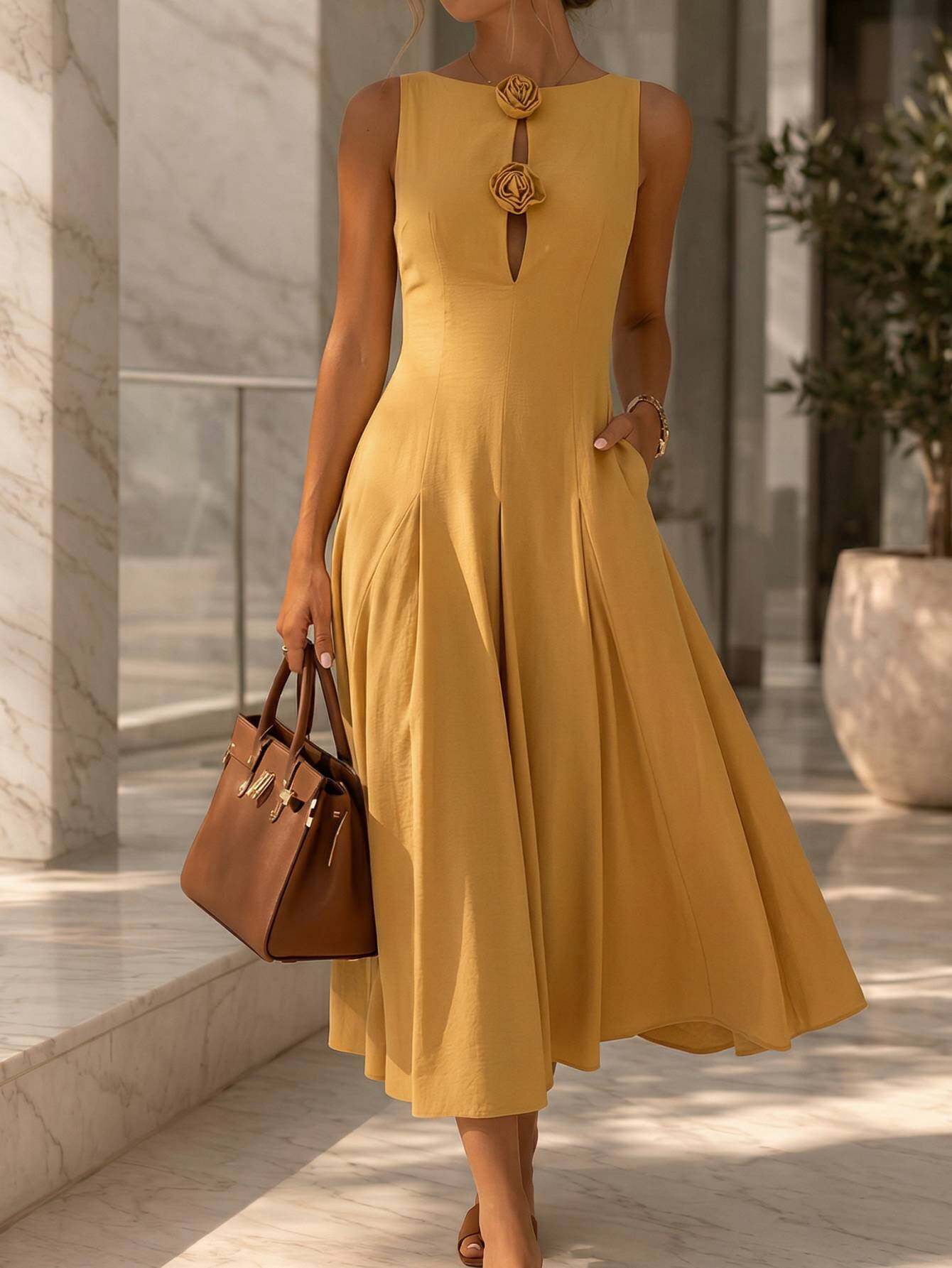 elegant casual dresses for women sold on Temu United States
