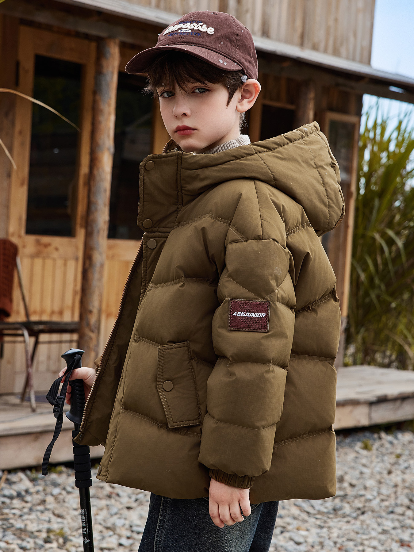 Outerwear Boys Duck Down Coat ADD Boys Puffer Jacket Coat Duck