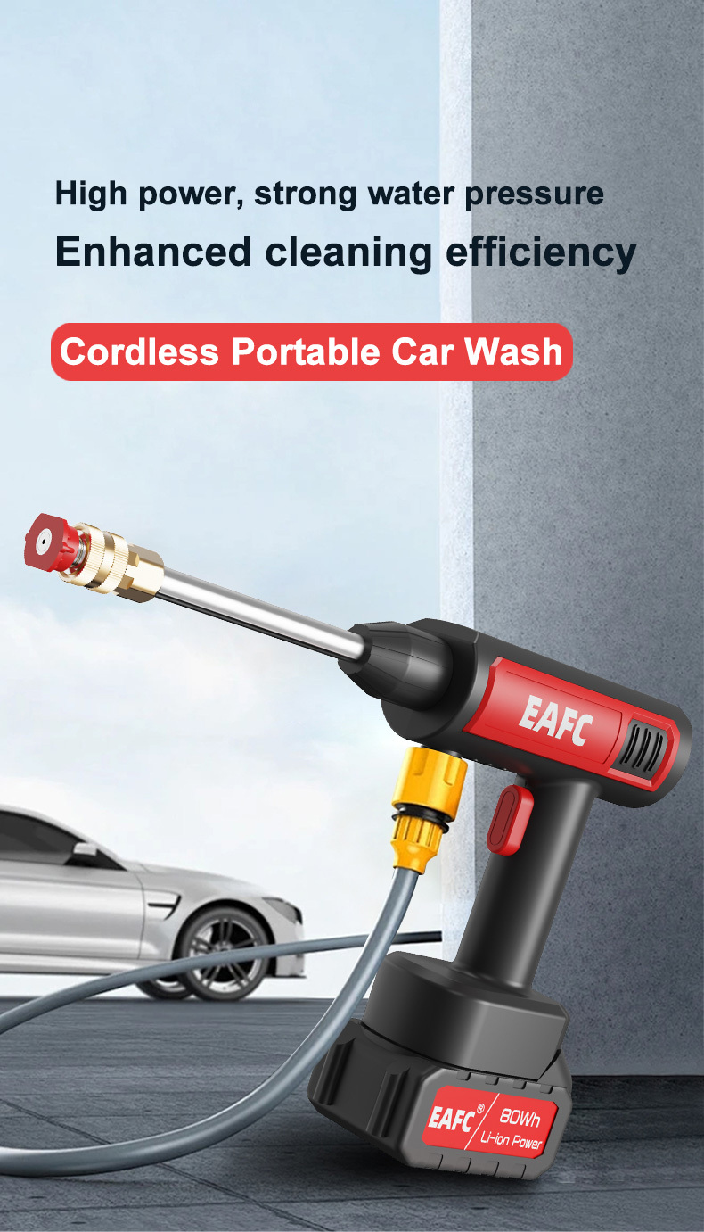 us plug portable cordless high pressure washer electric car - Temu