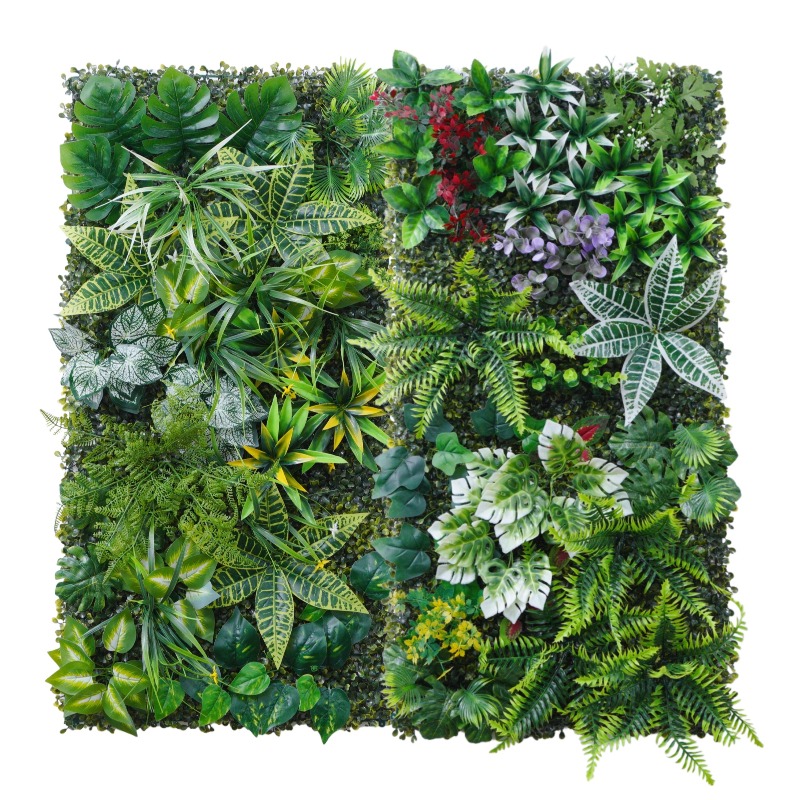 TEMU Ensemble de 2 plantes artificielles pour salon, salle de classe, décoration murale d'appoint de bureau, décoration d'intérieur/extérieur avec