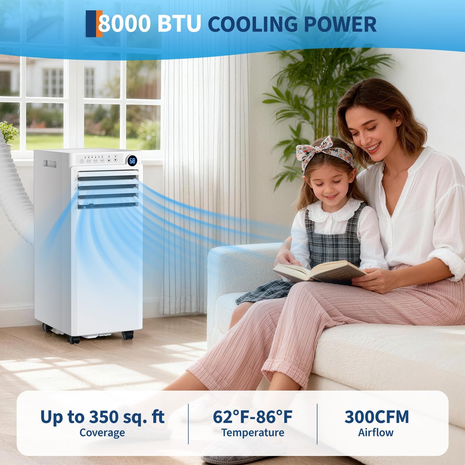 Portable Air Conditioner&comma; 8&comma; 000/10&co...