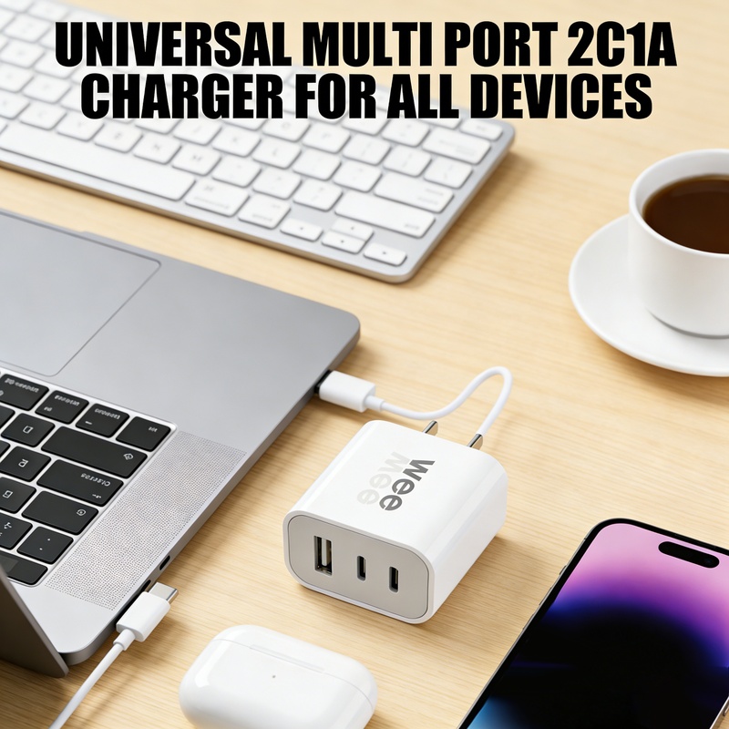 2c1a 3 port charger multi device 5v2a charging compact portable design   plug safe stable charging protection faster and smarter charging smart   for home office Product details 4