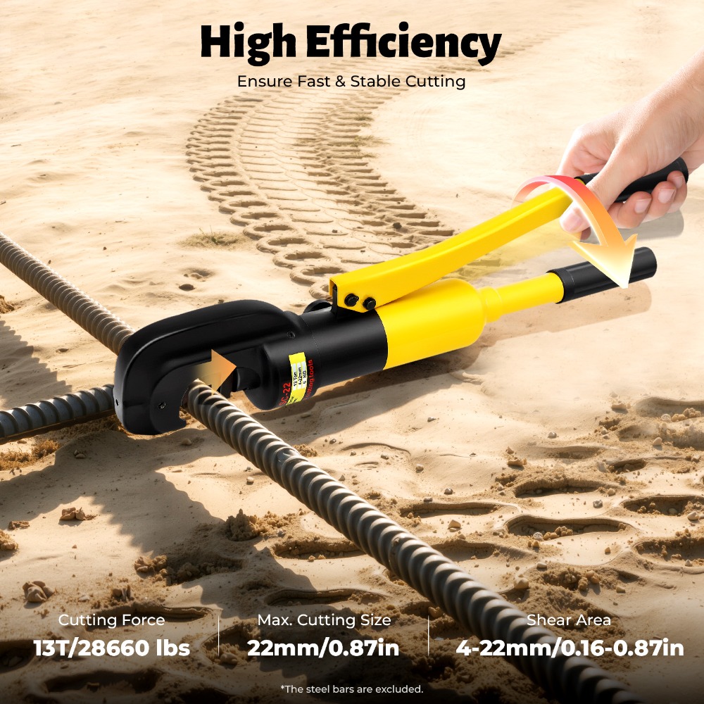 Image of 13 Ton Hydraulic Cutter Cutter Hydraulic Cutter Cutter 4mm-22mm