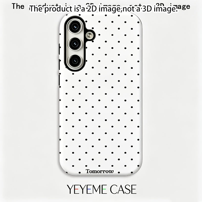 TEMU Phone Case: 2d Printed, 1pc Phone Case: Colorful Polka Dot Phone Case, Suitable For Galaxy S26 S25 S24 S23 A56 A36 A26 A16 Fe Edge 4g 5g,