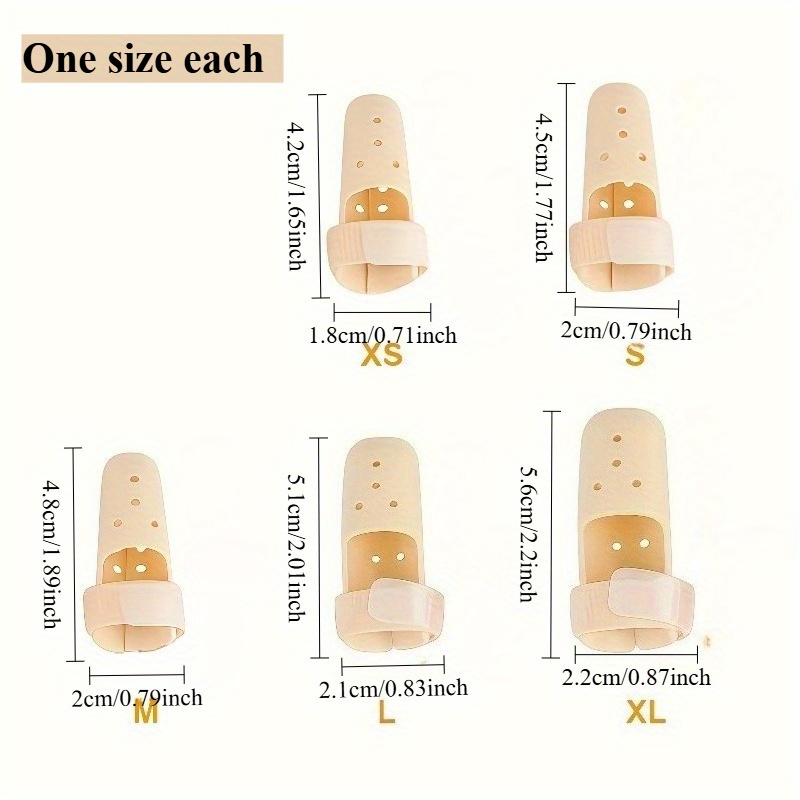 5pcs Skin-tone Finger Sheaths, Suitable For All Fingers, Joint, Perfect Gift For