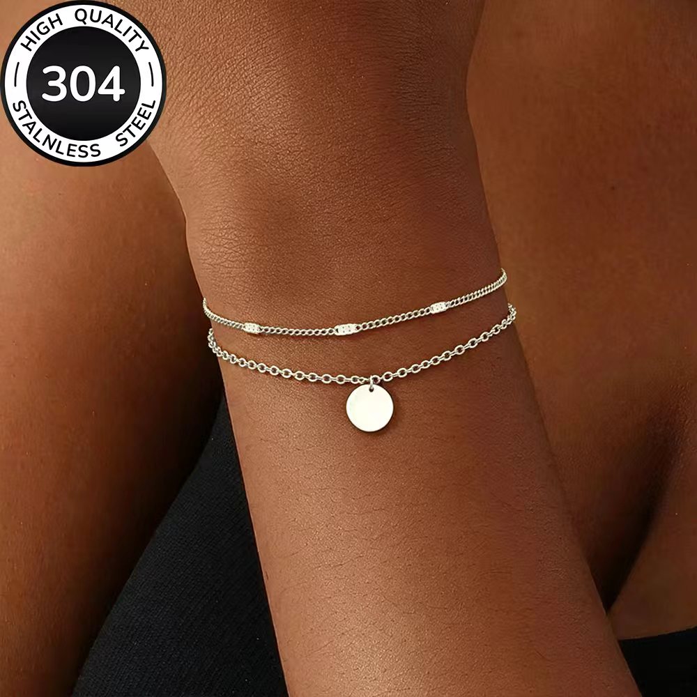 High-Quality Stainless Steel Golden Bracelet