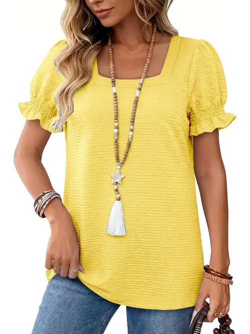 Star Basic Instrument blue blouses sold on Temu United States