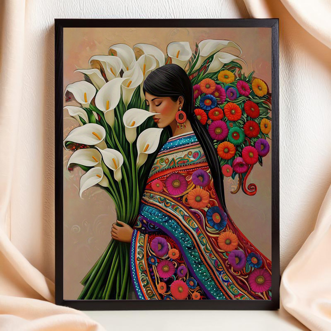 

Print Painting, 2d Canvas Painting Of - 12x16 Inches, Unframed, Suitable For Home, Office Or Hotel Decoration Wall Art, Room Decor