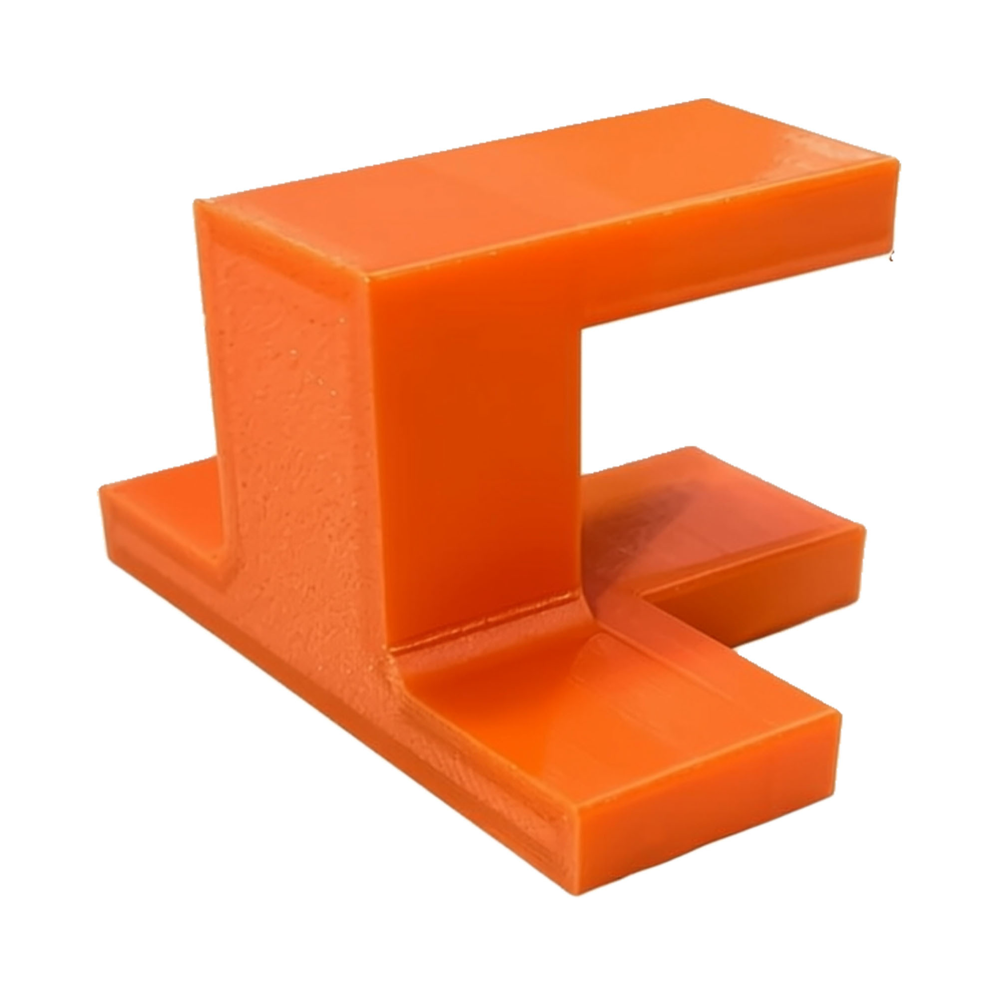 TEMU Orange 3d Printed Cabinet Door Installation Locator, Sold Individually. Used As A Durable T-bracket Corner Bracket Installation Aid, Providing