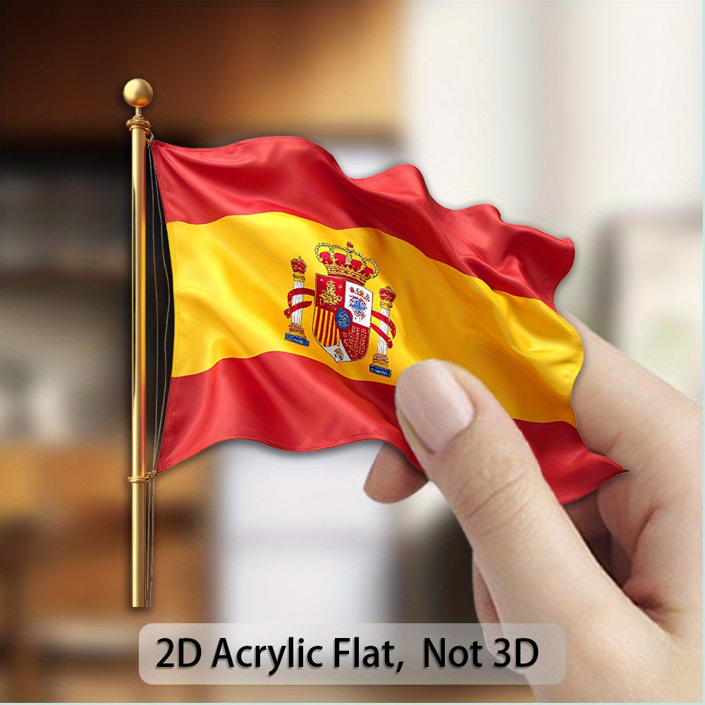 TEMU 1 ud. Adhesivo magnético decorativo para refrigerador con impresión 2D, adhesivo para refrigerador brillantes, duradero, que decolora, adsorción