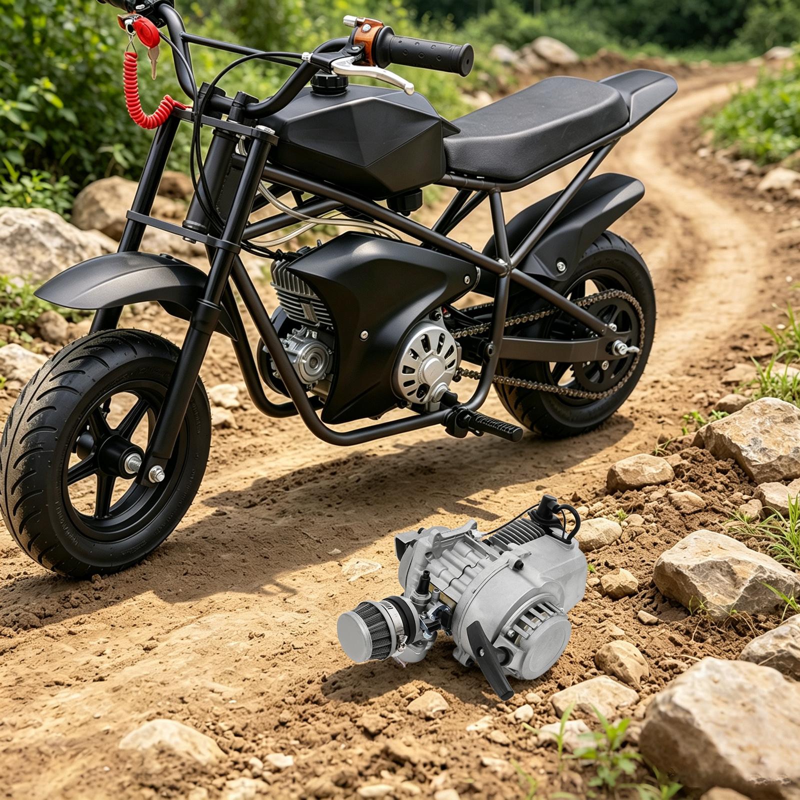 Image of Motorcycle Cylinder Modification Kit: Lightweight Design And High Power Output, Suitable For Off-road Motorcycles, Scooters, And Adult Atvs