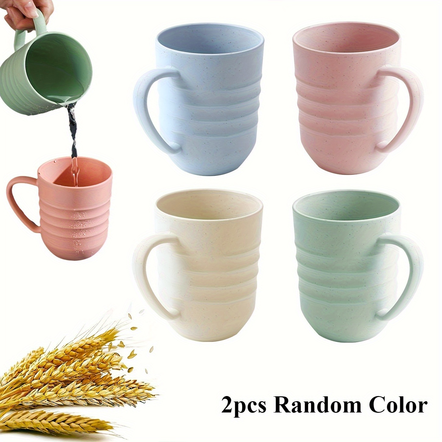 E-shop Die Tasse hat einen Henkel – mit strukturiertem Design, geeignet für Badezimmer, den Außenbereich Familienfeiern