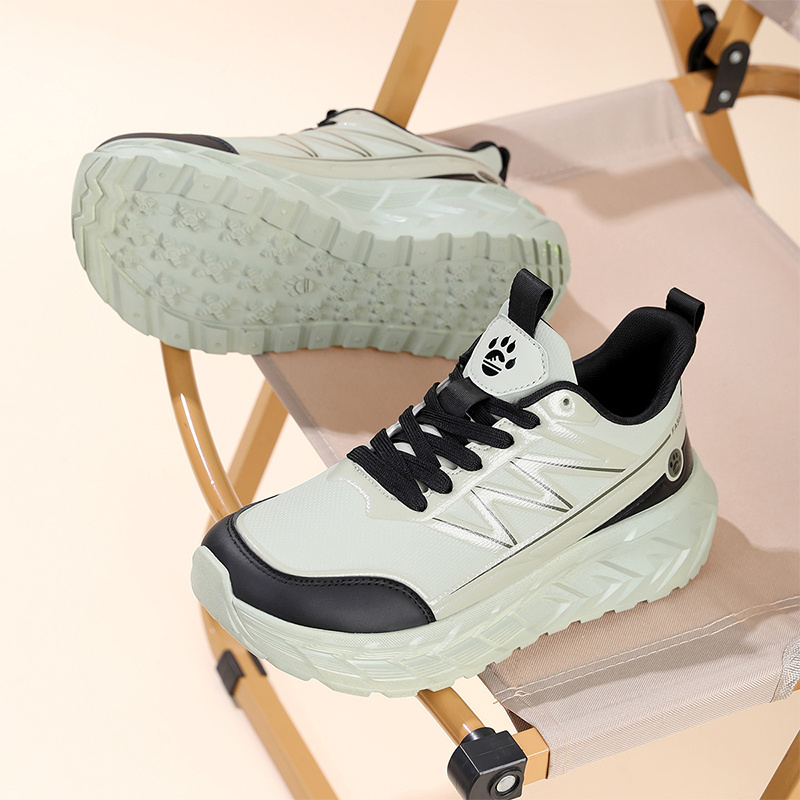 Men's Casual Sports Shoes with Thickened Wide Toe Design
