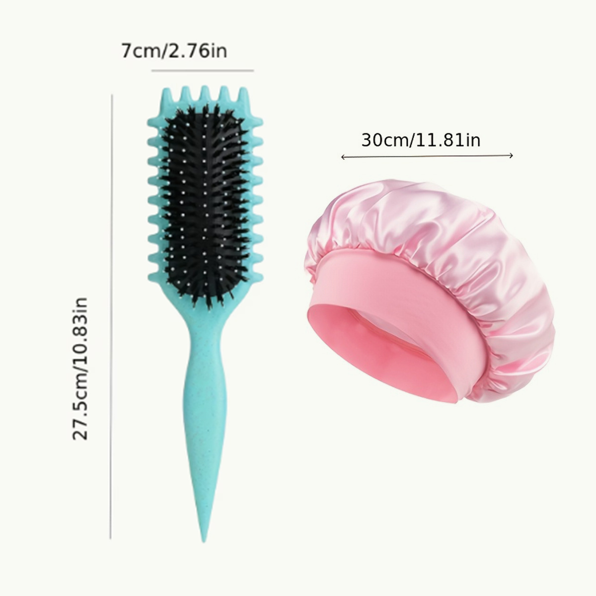 3pcs Curling Styling Tool Set with Comb and Spray Bottle
