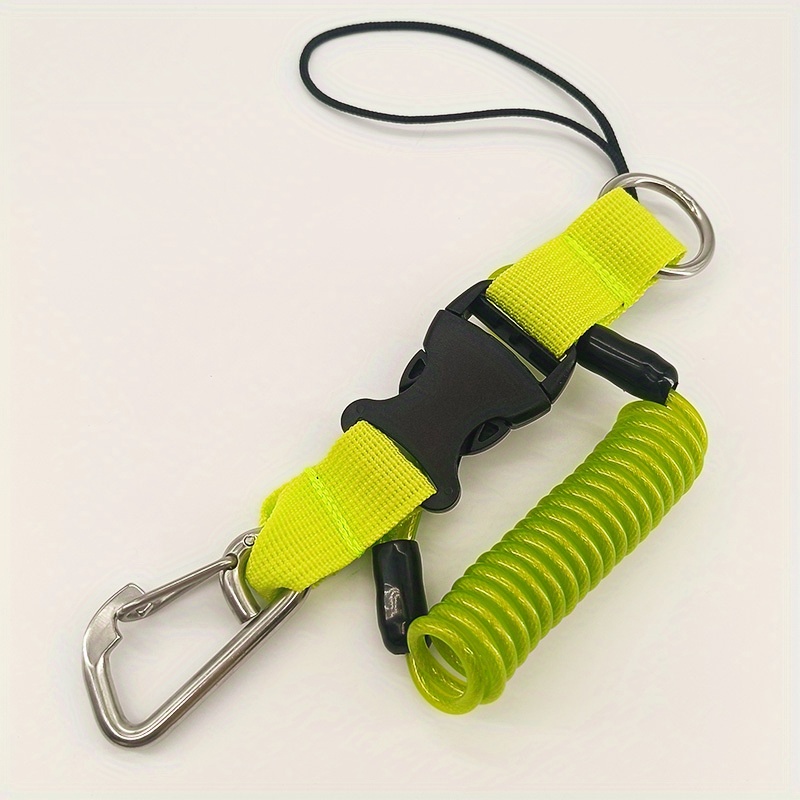 Image of Diving Spiral Accessories Heavy Duty 304 Stainless Steel Clip Hooks Diving Hook Anti Lost Lanyard Release Hook