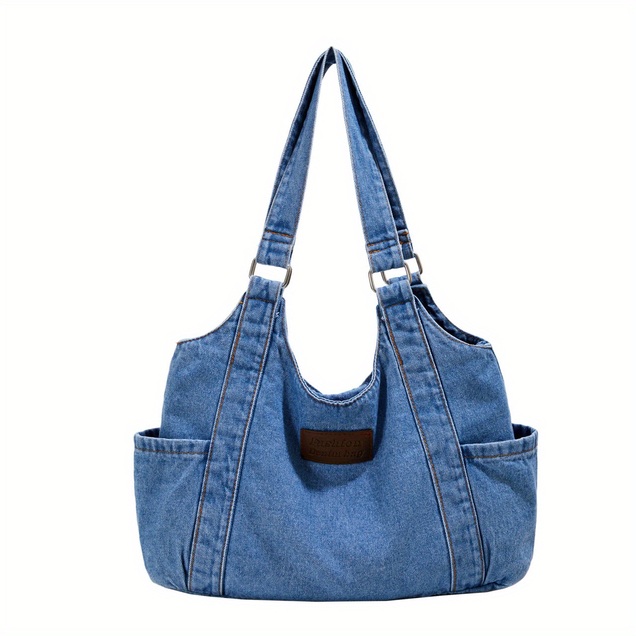 TEMU A Shoulder Bag With A Japanese Design, A For Women, Spacious Enough For Shopping, Serving As A Handbag, Embodying A Relaxed Style, And