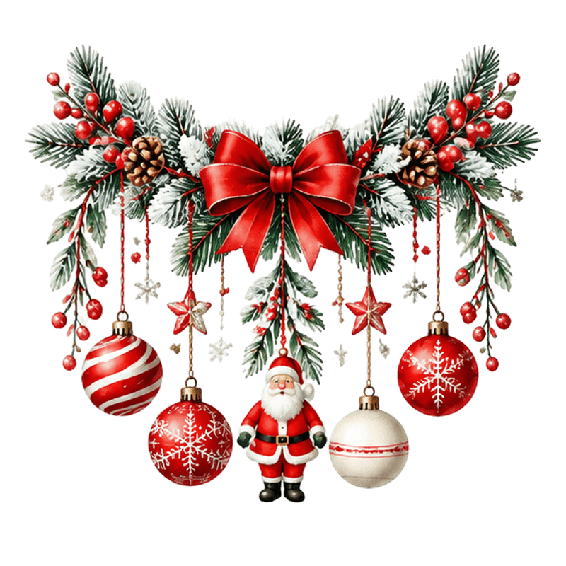 TEMU 2d Flat, 1pc 2d Flat Pattern Decal, Christmas Window Sticker, Window Flower, Glass Decal, Window And Door Decorative Sticker, Santa Claus, Red