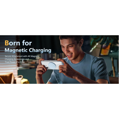 for iPhone 16/15/14/13/12/11 Case: Clear Magnetic Drop Protection Anti-Yellowing Slim Case - Rugged Shockproof Protective Transparent Cell Phone Cover (Clear)