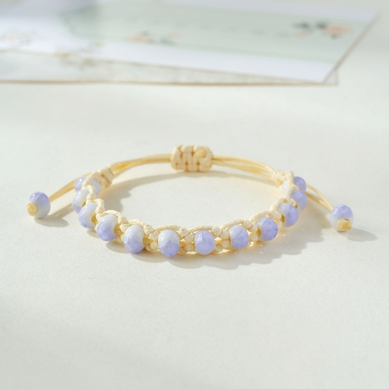 Boho Ceramic Bead Adjustable Bracelet for Women