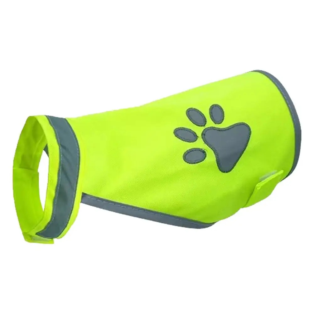 TEMU Pet Dogs Vest Reflective Outdoor Puppy Safety Fluorescent Vest High Visibility Night Clothing Pet Security Coat Visible Jacket