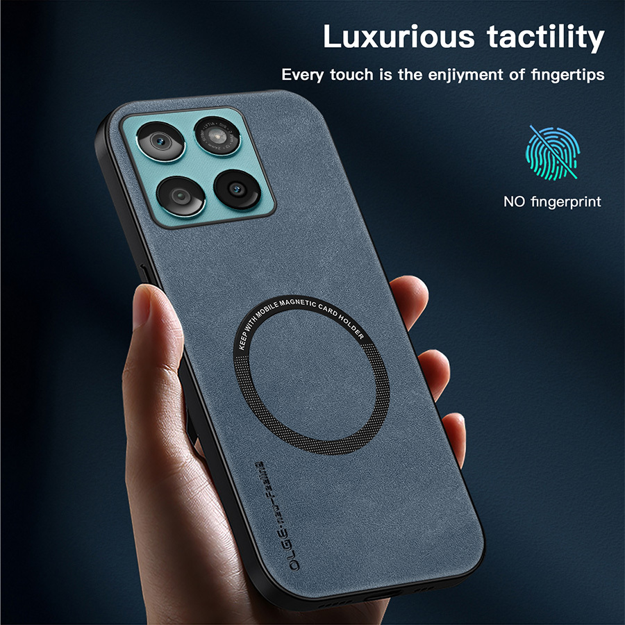 TEMU Luxury Artificial Leather Phone Case For Moto Edge60pro/edge60fusion/ 60/g / 60 Stylus/g56/g86/g86 Power Some Models Support Magnetic, Support