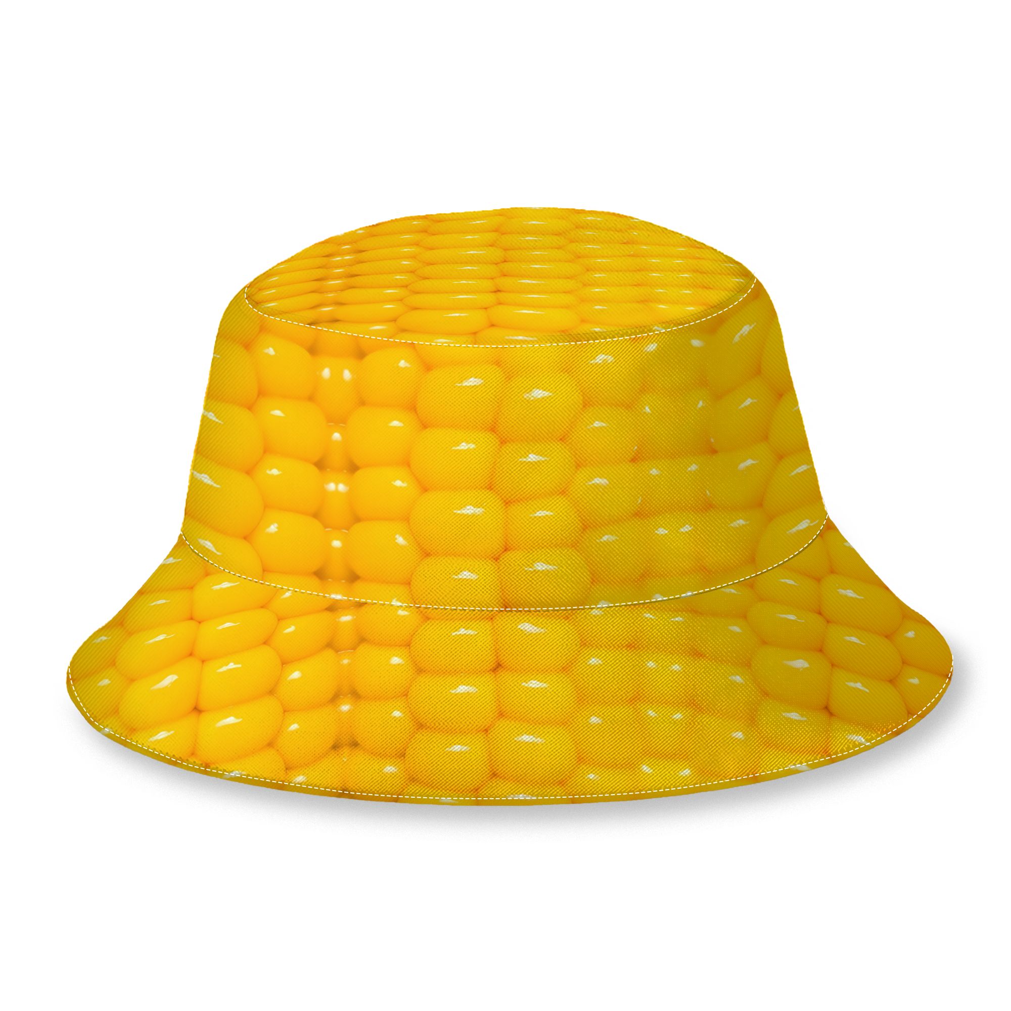 TEMU Chapeau Bob Fantaisie pour Homme Fruit Amusant, Chapeau de Soutien Tendance et Ludique Toutes Saisons, Chapeau de Soleil Imprimé Unisexe Style
