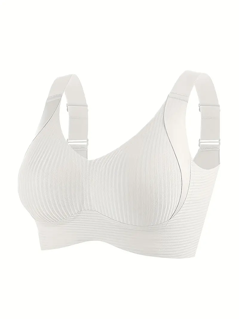 4pcs set esselegance closure adjustable gathered seamless no steel ring comfortable bra Product details 3